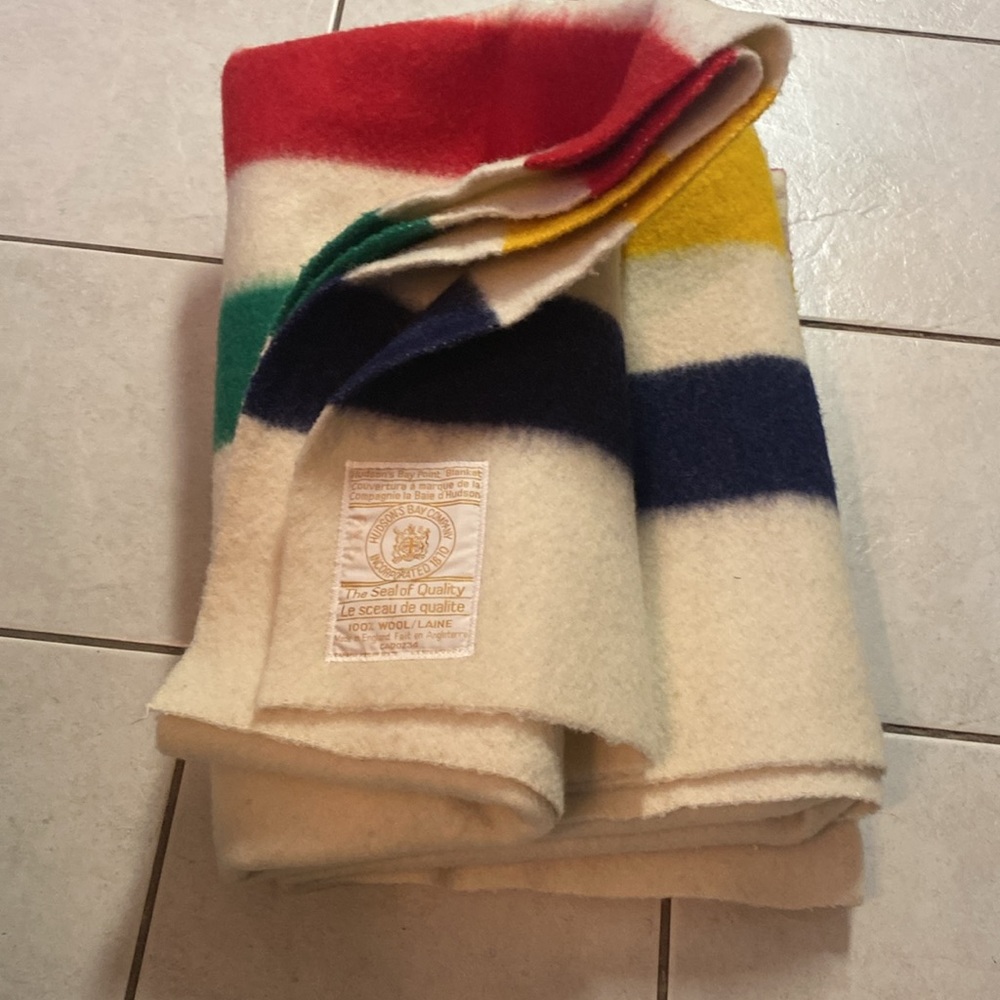 Vintage 1970 HB Blanket